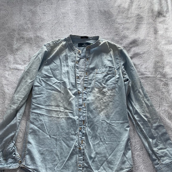 SALE🎉 Jean suede shirt - Picture 3 of 3